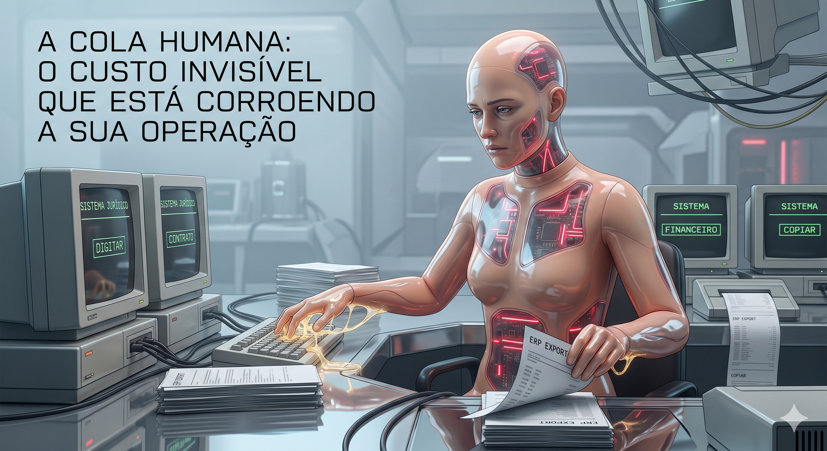 A Cola Humana: o custo invisível que está corroendo a sua operação